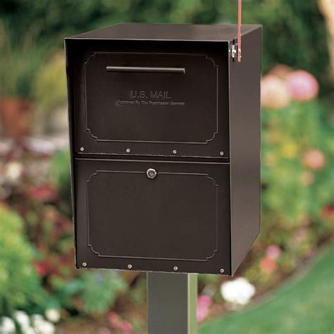 metal mailbox card box|metal mail boxes from lowe's.